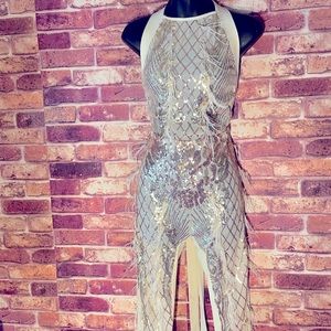 Sparkle Sheer Jumpsuit